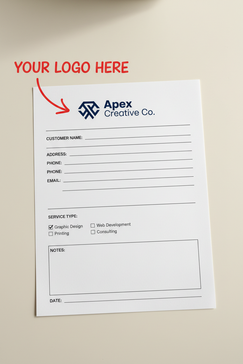 Logo Added to Form